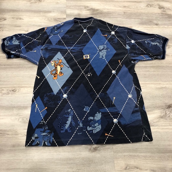 Vintage Disney Winnie The Pooh Polo T Shirt - Picture 2 of 4